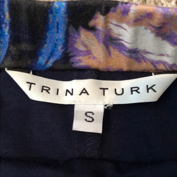Trina Turk Palm Print Skirt - Picture 3 of 6